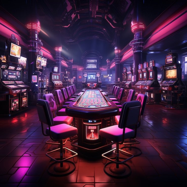 Seorang pemain menikmati permainan meja live casino melalui perangkat mobile di suasana santai